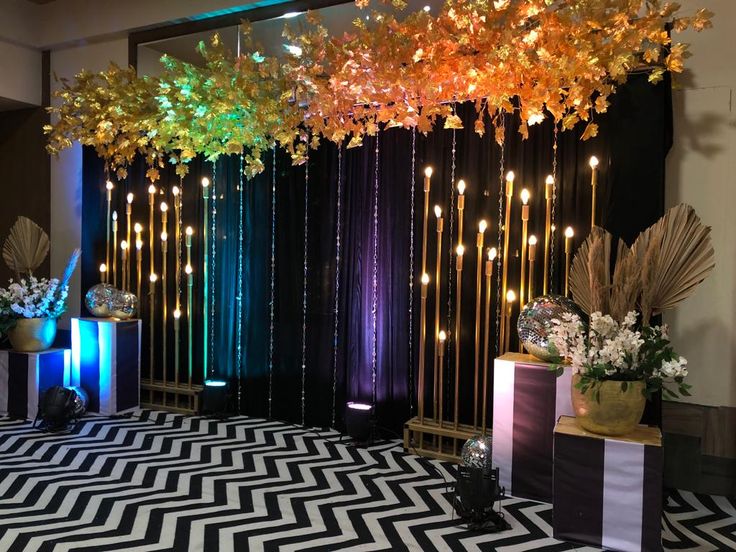 Political event stage